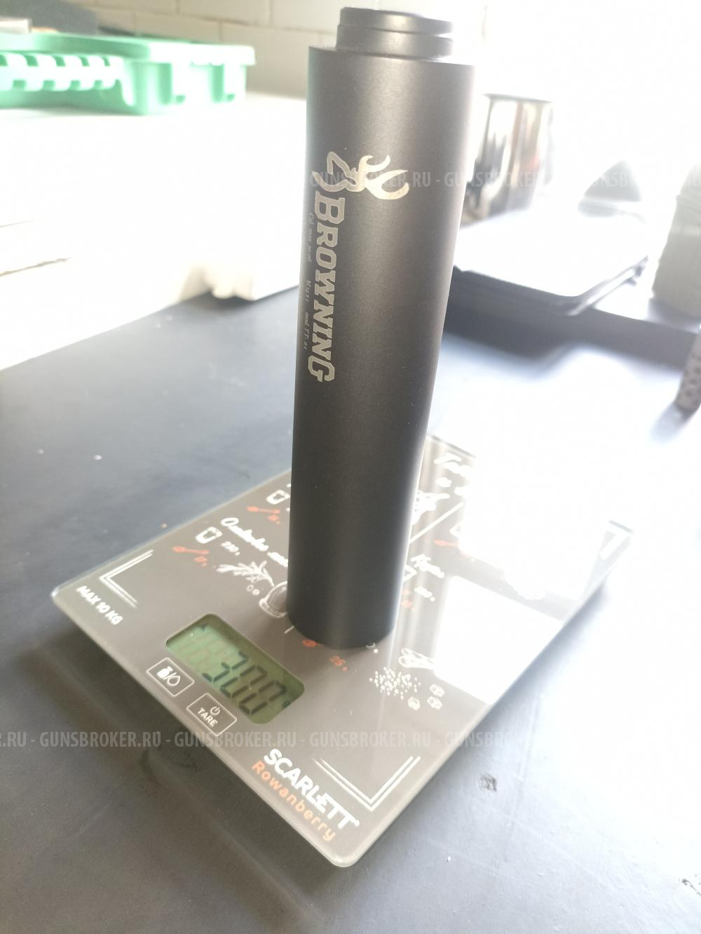 ДТК закрытого типа Browning 3d титан (Банка, модератор) для калибров .308 .30-06 резьба 14х1