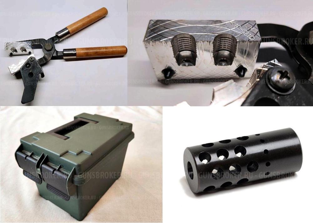 Пулелейка Lee 410 Precision. Патронный ящик MTM (США). ДТК.