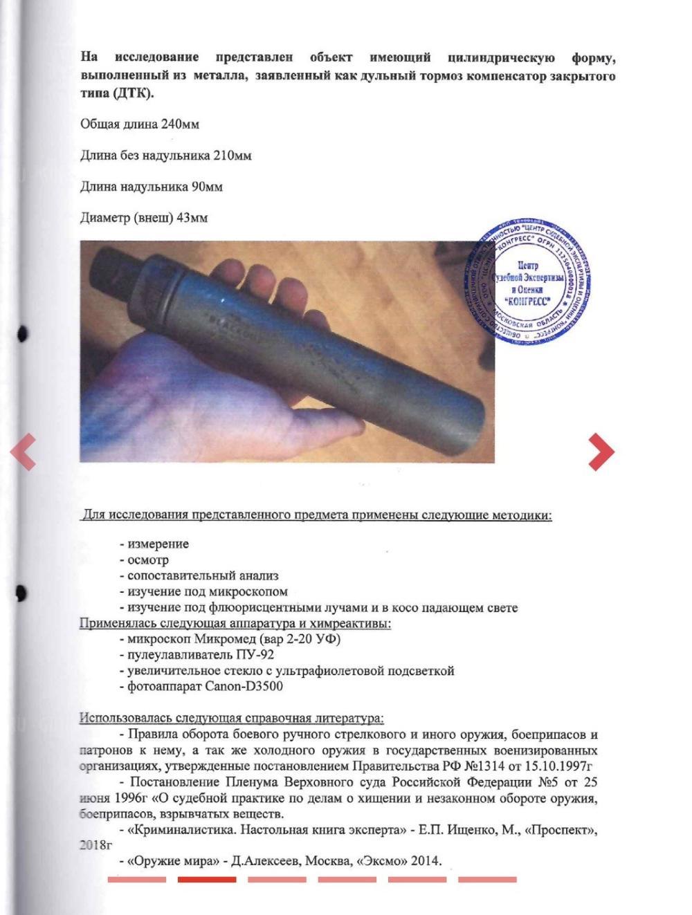 ДТКП Alfa Arms Blackout на АК-74 190мм