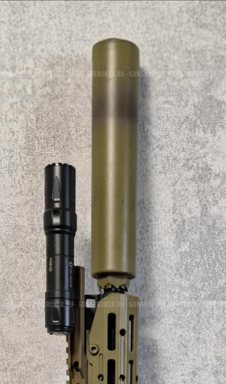 ДТКП Alfa ArmsМоскв (Blackout) 5,45/.223Rem (М24х1,5R) АК74/Сайга 190мм