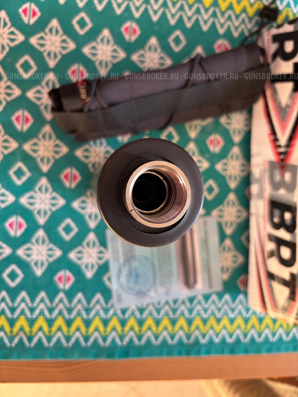 ДТК закрытого типа BRT для Сайга TG2 калибра 366ТКМ (160мм, резьба M24х1,5R бурт, п/п 11