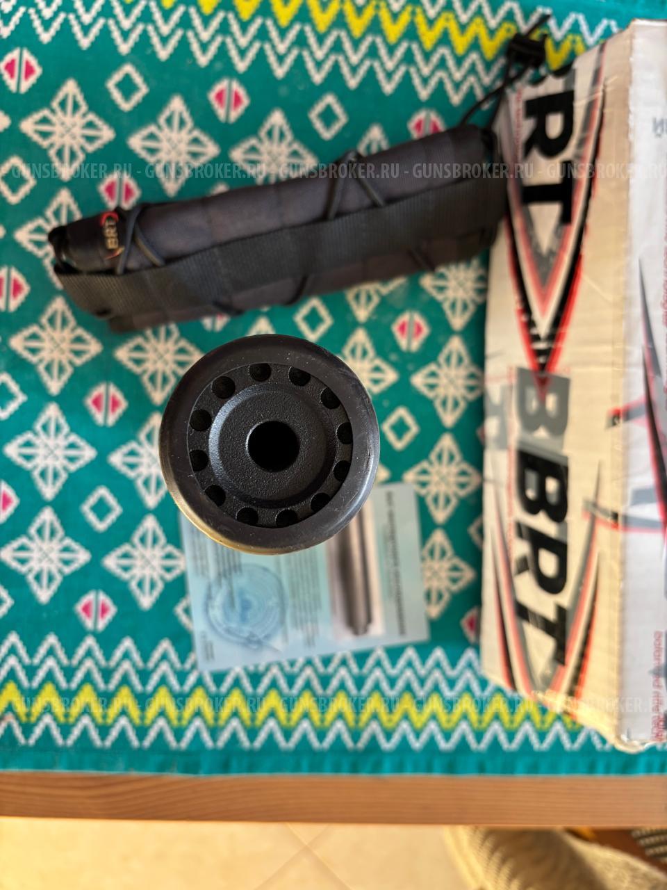 ДТК закрытого типа BRT для Сайга TG2 калибра 366ТКМ (160мм, резьба M24х1,5R бурт, п/п 11