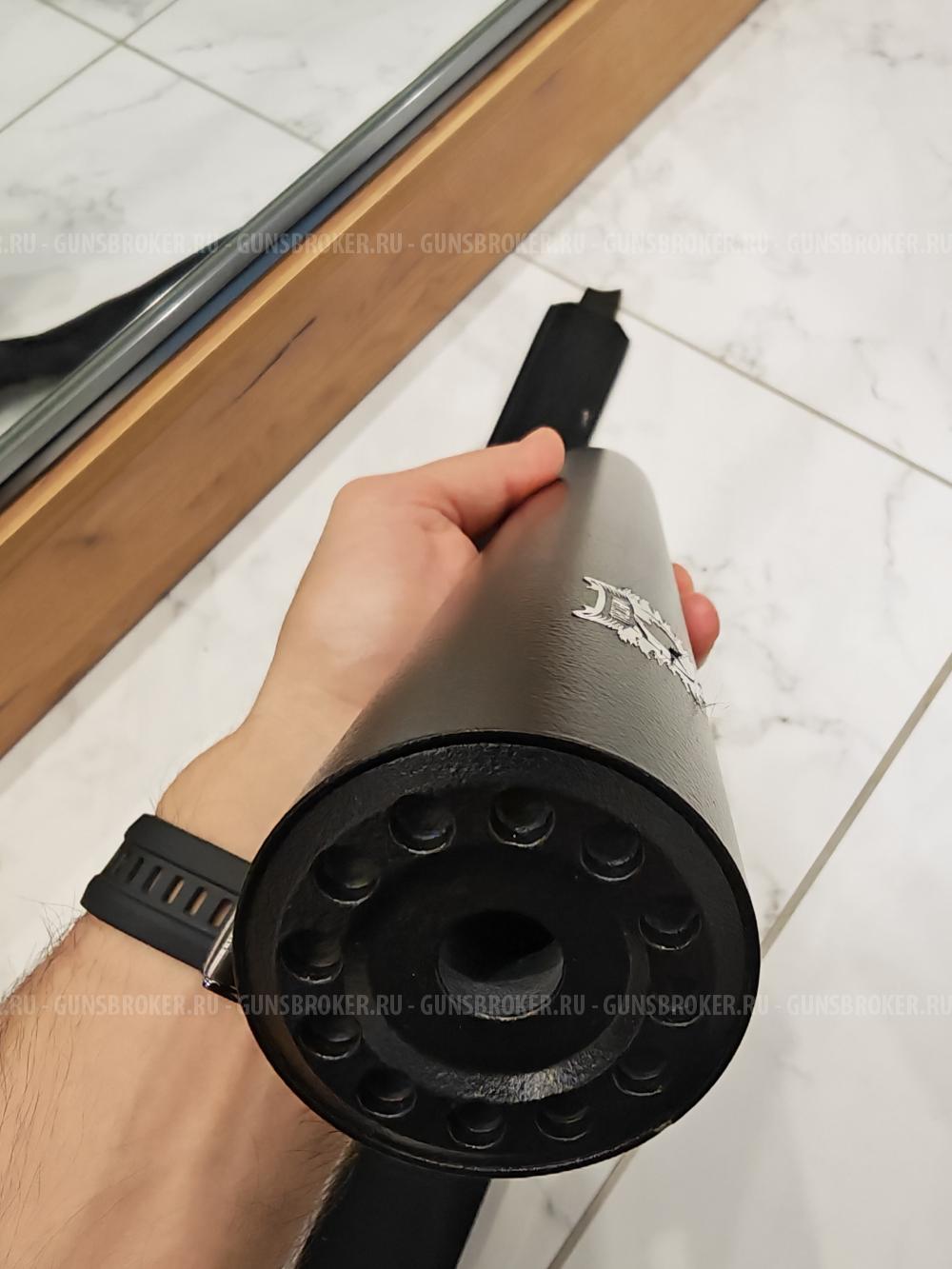 Дульный тормоз-компенсатор-пламегаситель 7.62 (ДТК) Silencer.systems-Z(QD)