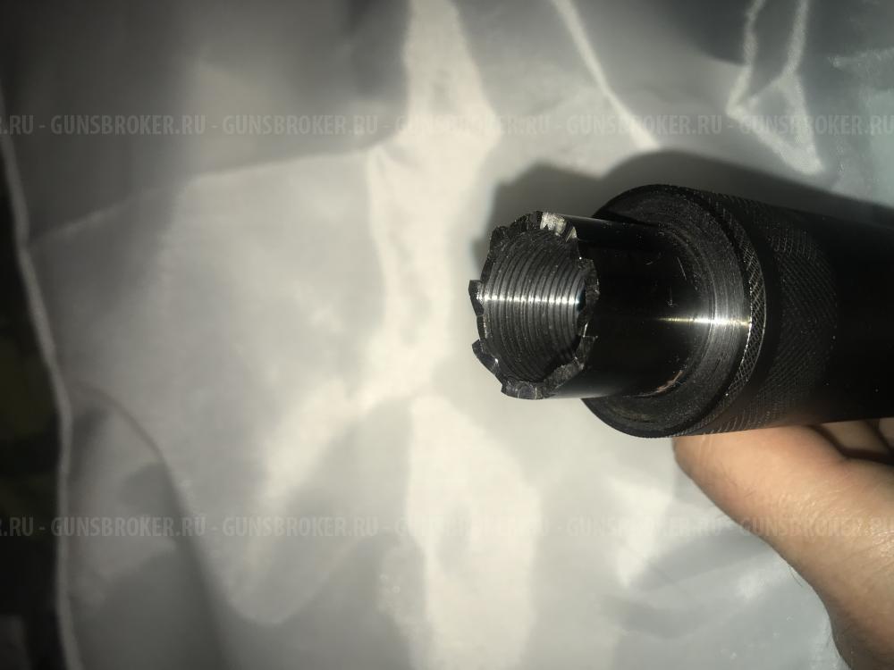 Дульный тормоз компенсатор, для Ак-74, сайга.