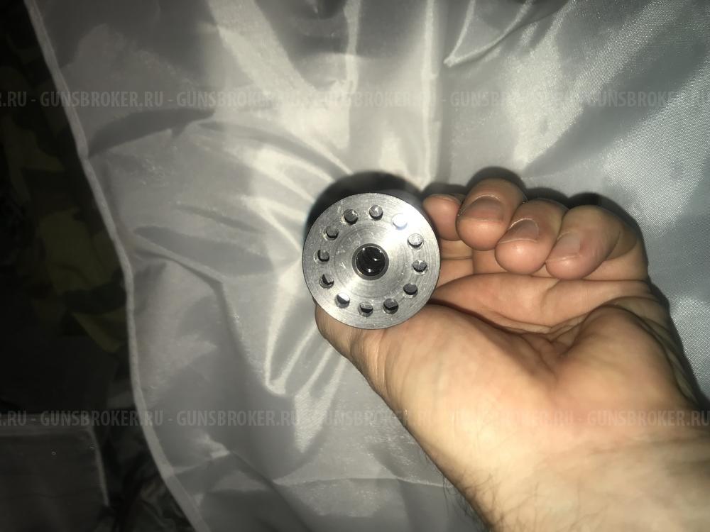 Дульный тормоз компенсатор, для Ак-74, сайга.