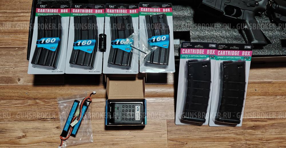 Карабин, автомат, East Crane M4A1 SOPMOD block II UP BK