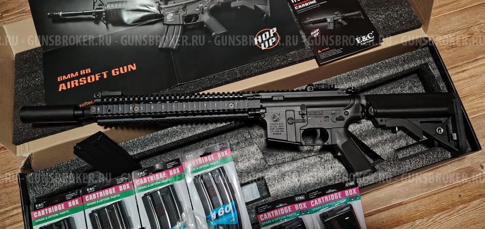 Карабин, автомат, East Crane M4A1 SOPMOD block II UP BK