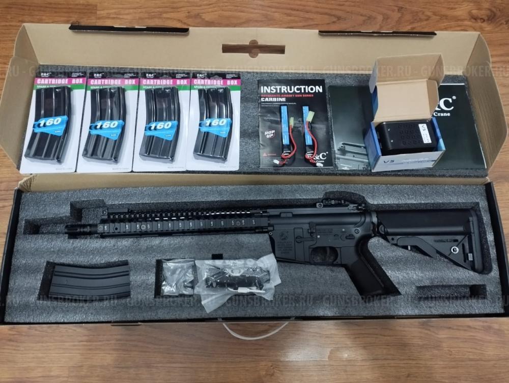 Карабин, автомат, East Crane M4A1 SOPMOD block II UP BK