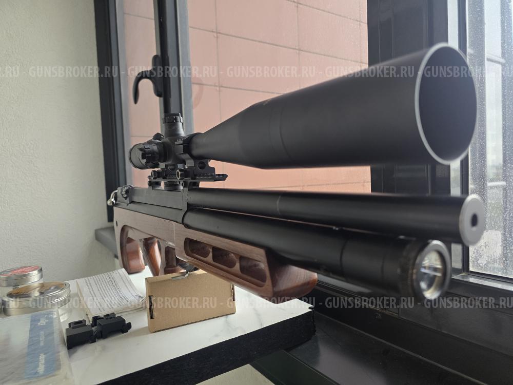 Эдган матадор стандарт 5.5/EDgun Matador R3M 5.5, standard, 3 дж., ложе орех. Комплектом