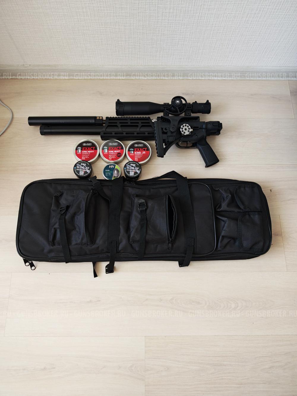 Егерь 6.35, Snowpeak cp2 4.5, ZS arms pp750L 4.5