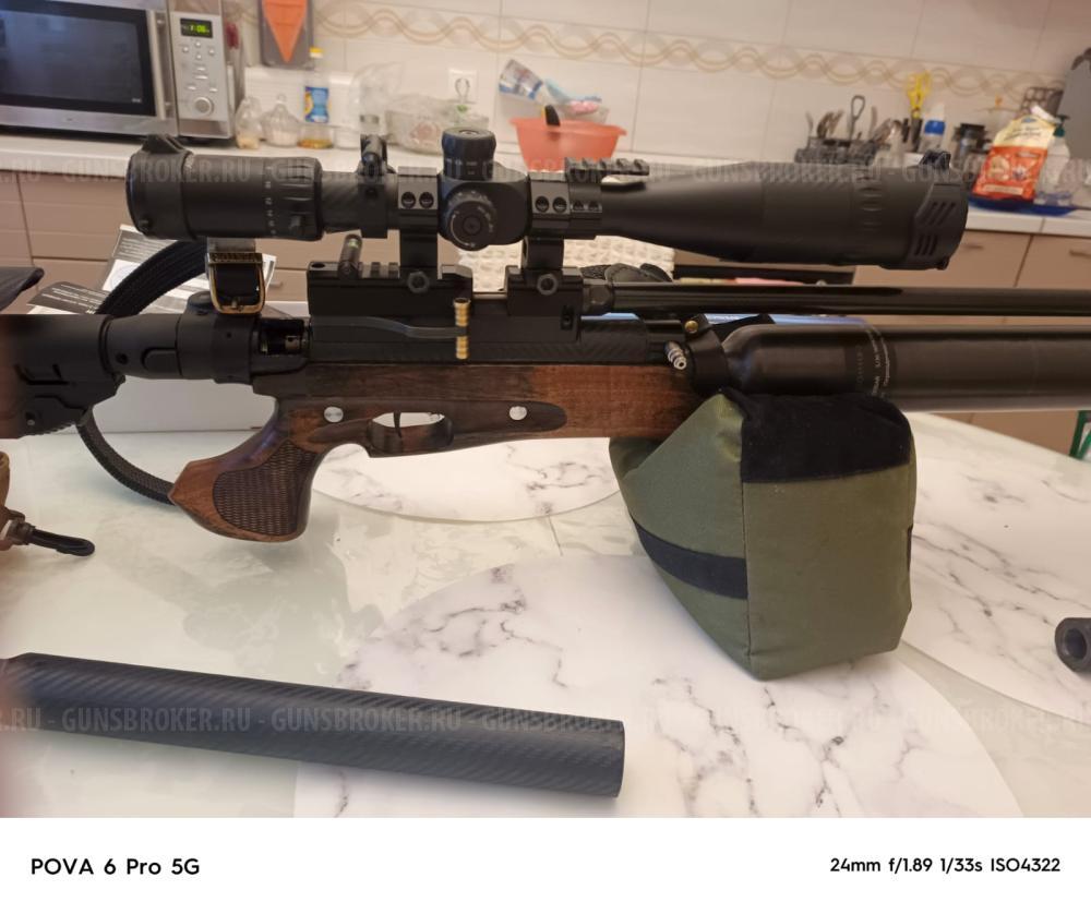 LW Егерь складной карабин 6.35 до 3 дж, с прицелом 24 крат