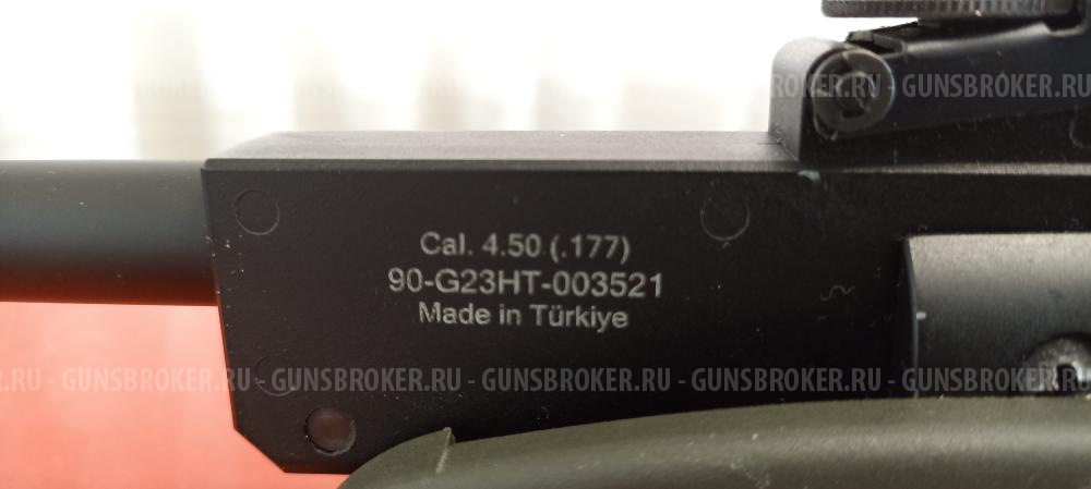 EKOL THUNDER-M 450 цвет хаки, 4,5 мм. 3 Дж (Турция) 