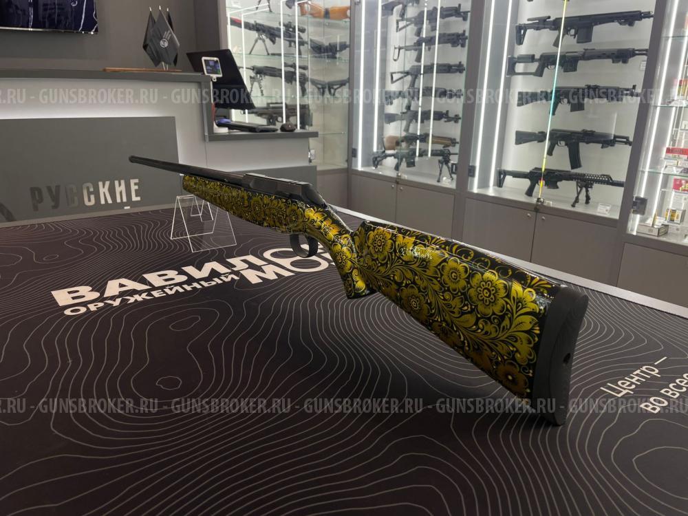 ЭКСКЛЮЗИВ! Карабин Атаман модели МЕ16 калибра .22LR хохлома