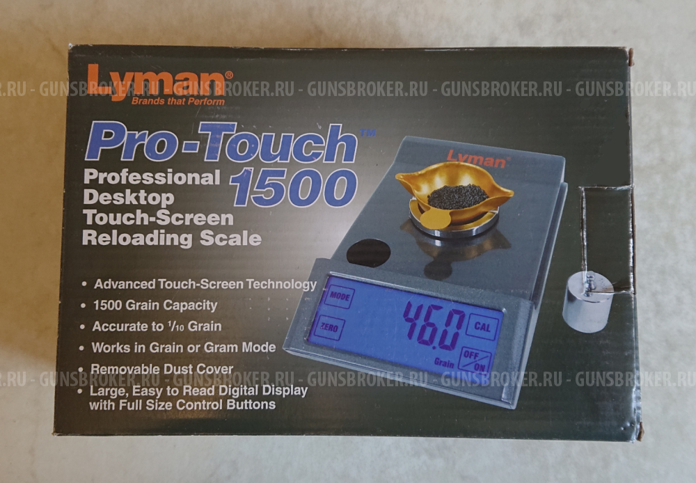 Электронные весы для пороха Lyman Pro-Touch 1500