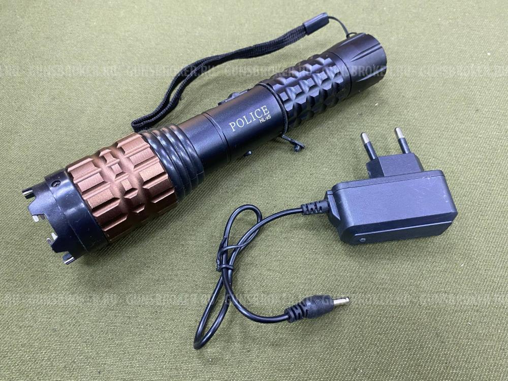 Электрошокер фонарь Police X5