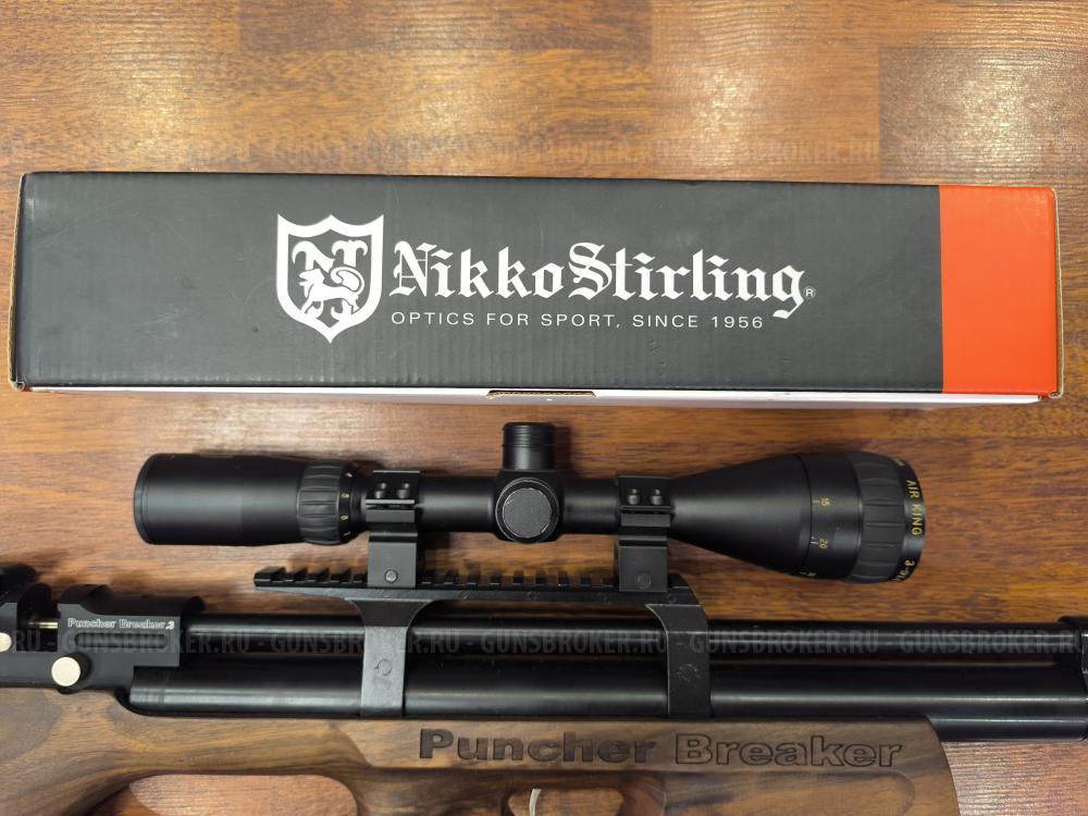 Kral Puncher Breaker 3 (PCP, Bull-Pup, Дерево Орех) Оптика Насос в ПОДАРОК