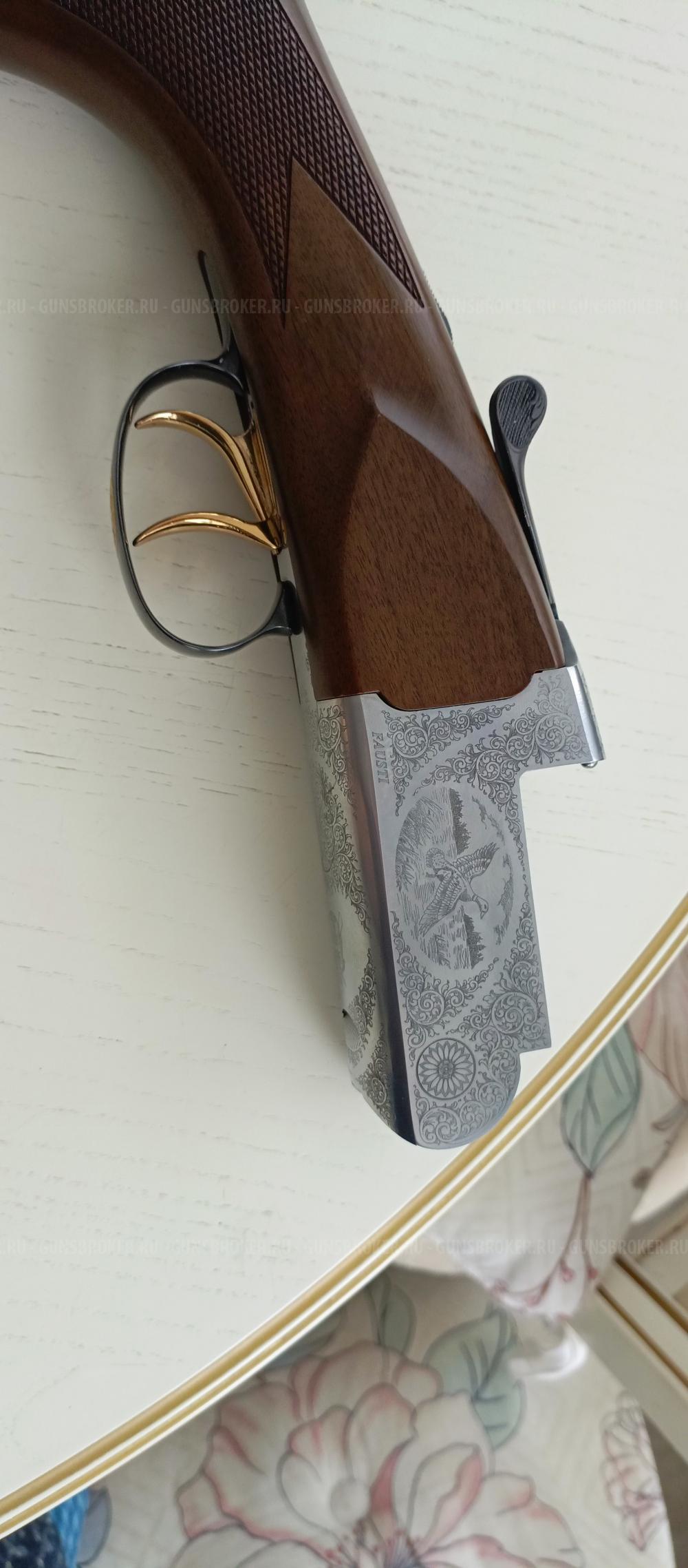 Fausti Stefano Elegant 12 калибр стволы 710мм бокфлинт идеальное состояние Италия