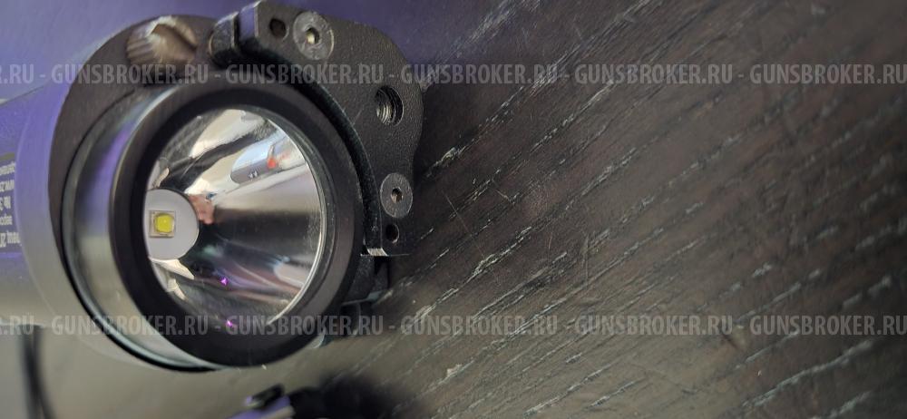 Фонарь клещ 2пс+лцу в 3.0 красный