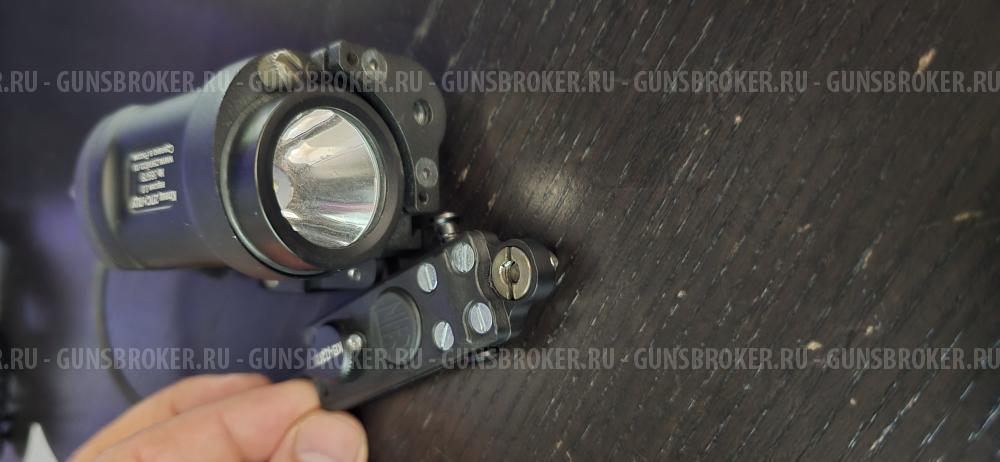 Фонарь клещ 2пс+лцу в 3.0 красный