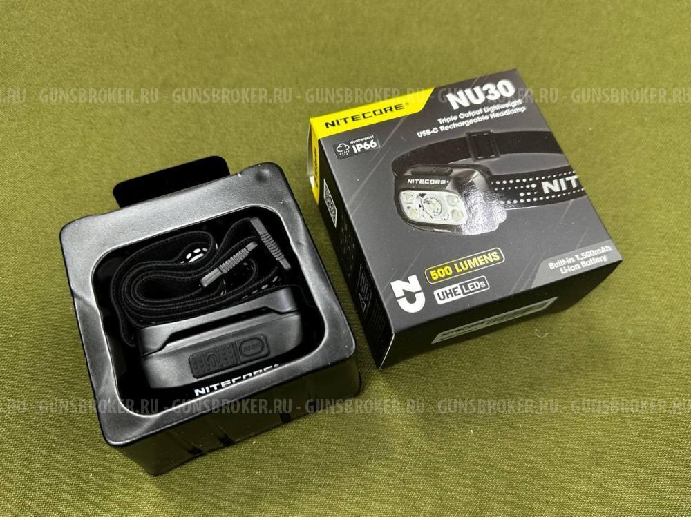 Фонарь налобный Nitecore NU30