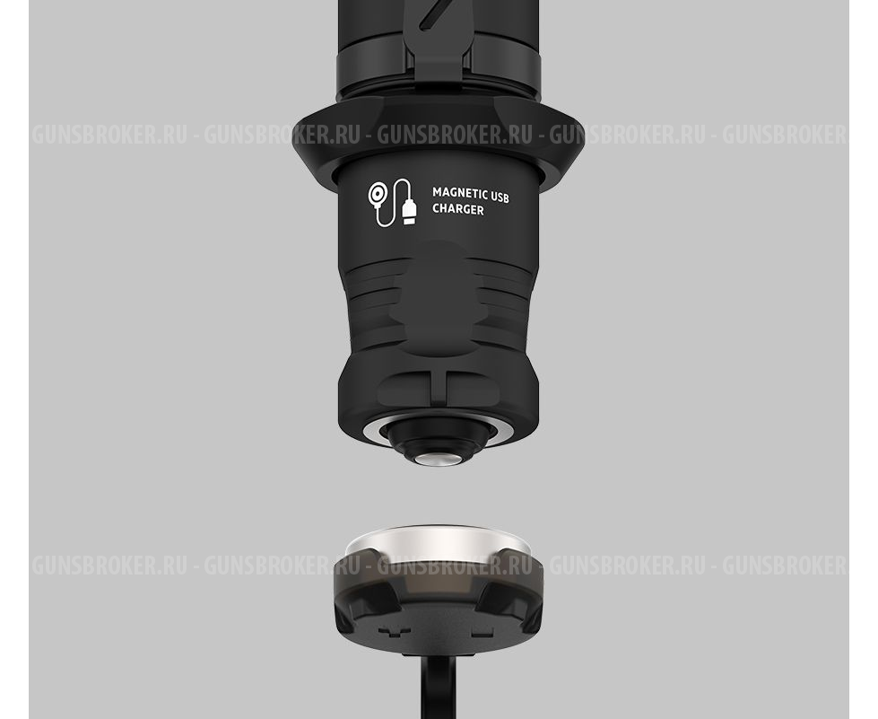 Фонарь подствольный Armytek Predator Pro Magnet USB XHP35 HI 1500 lm