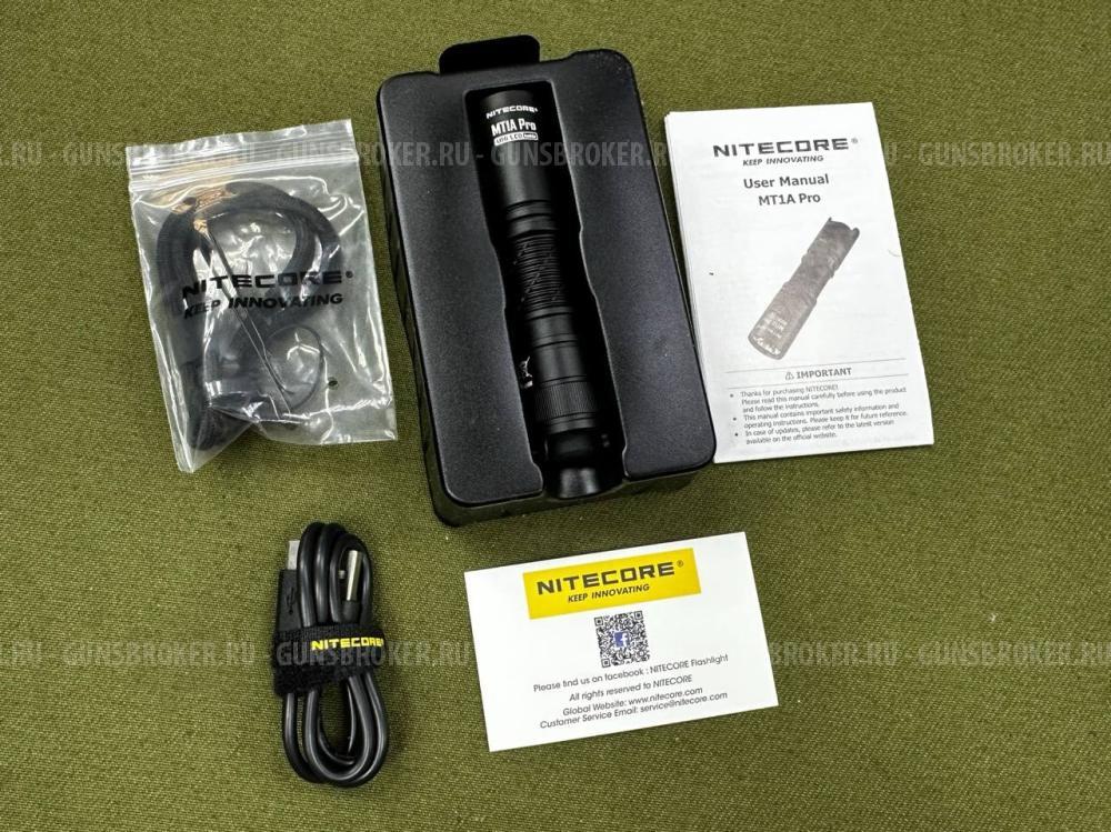 Фонарь повседневный Nitecore (EDC) / MT1A Pro