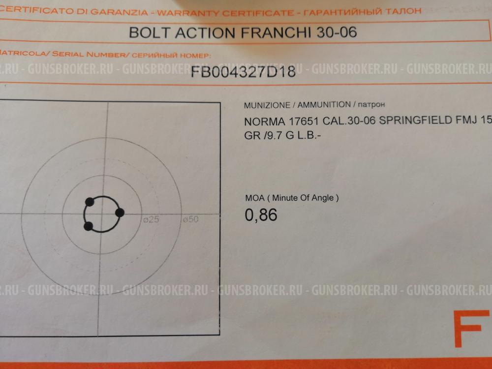 Franchi Horizon 30-06 Sprg. 