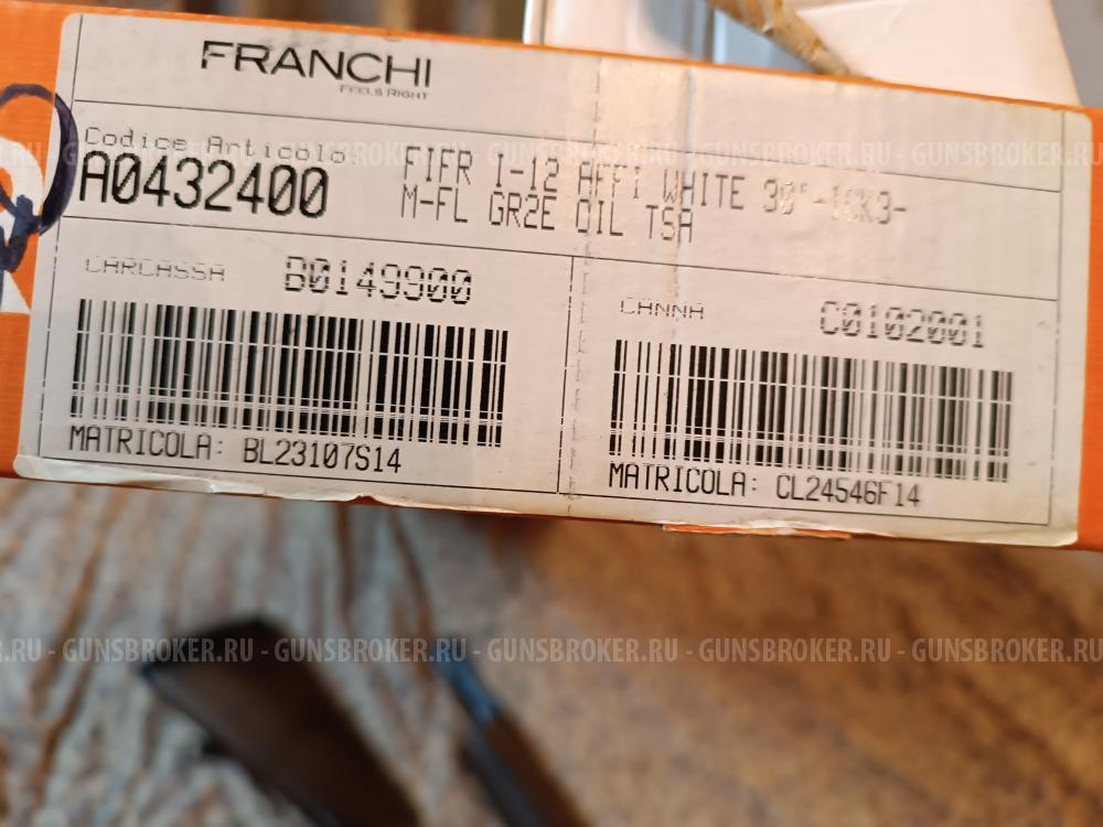 Franchi Affinity White 12x76 L=760