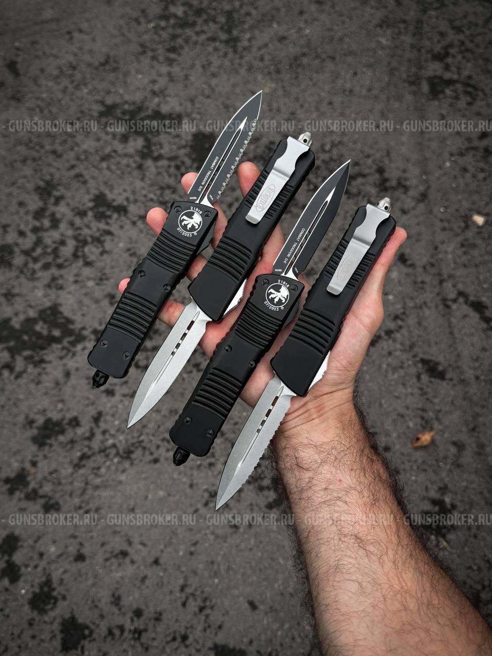 Фронтально выкидной Нож MICROTECH combat trodoon (replica)