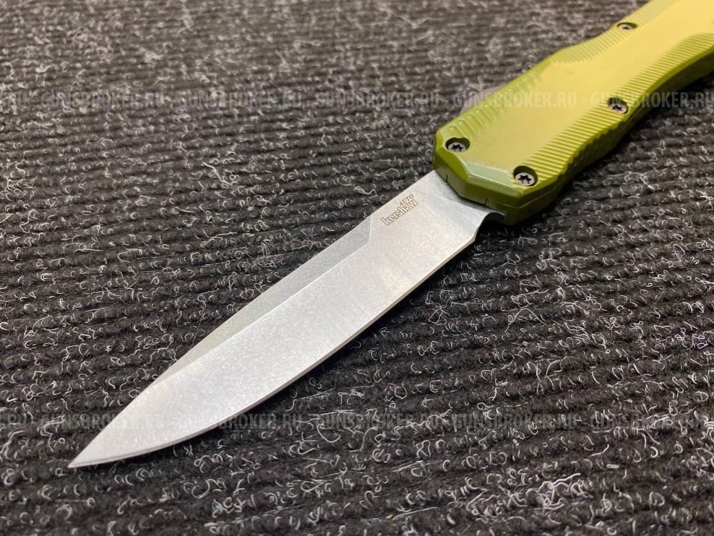 Фронтальный нож Kershaw Зеленый