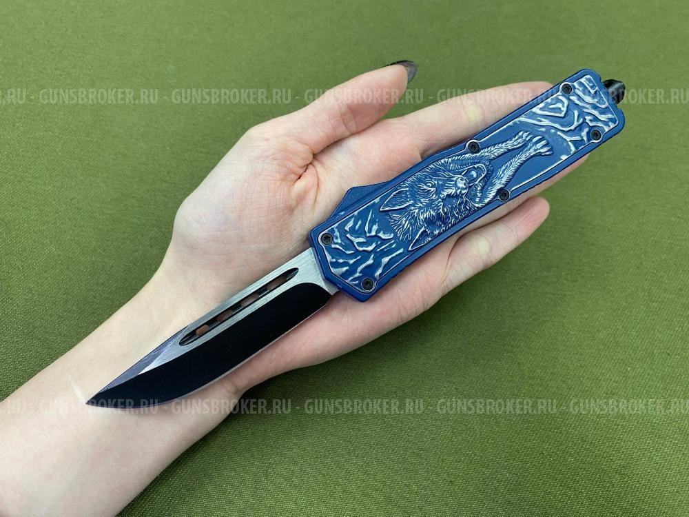 Фронтальный нож Microtech Wolf