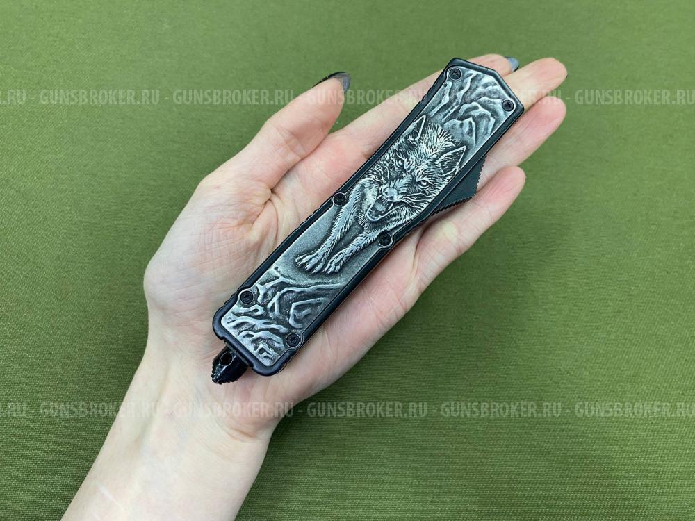 Фронтальный нож Microtech Wolf