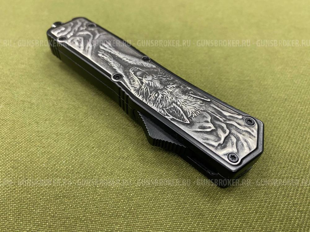 Фронтальный нож Microtech Wolf