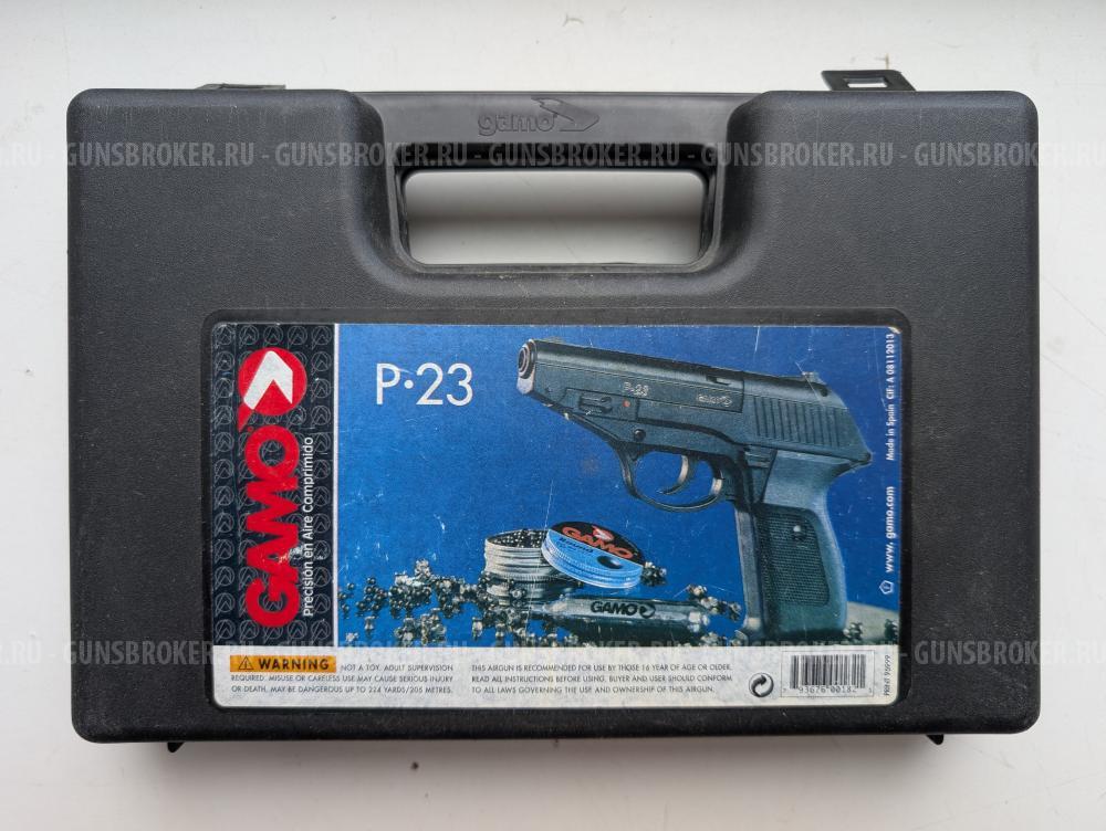 Gamo P-23 Испания, пули + шары