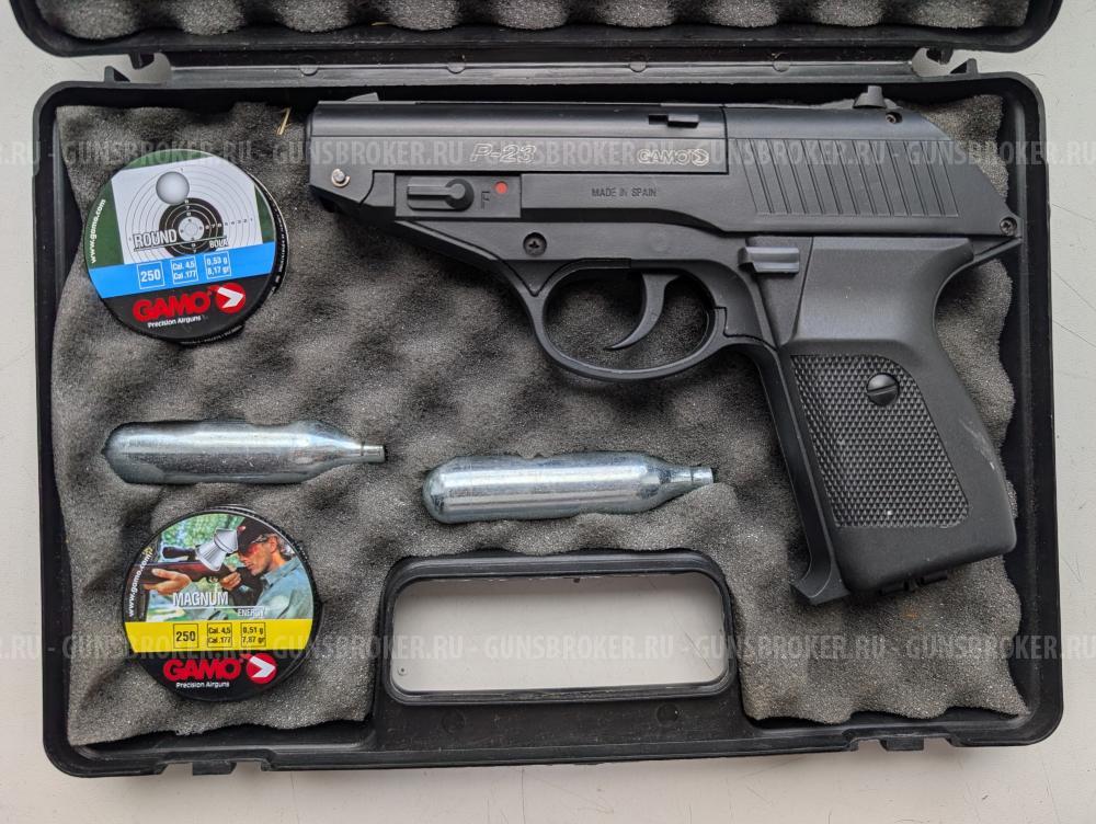 Gamo P-23 Испания, пули + шары