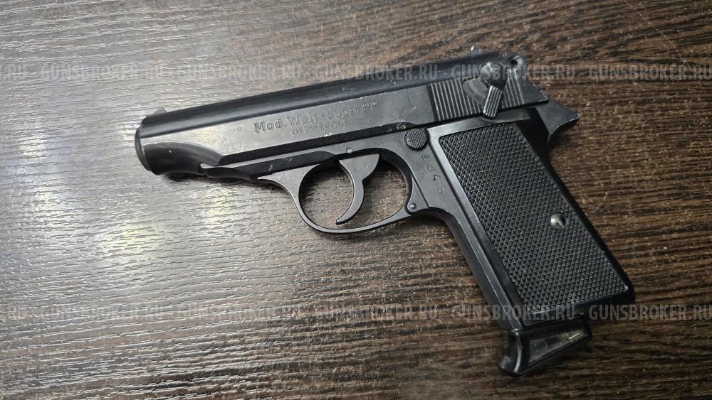 Газ. пистолет Walther Super PP, кал.9ммР.А.К.