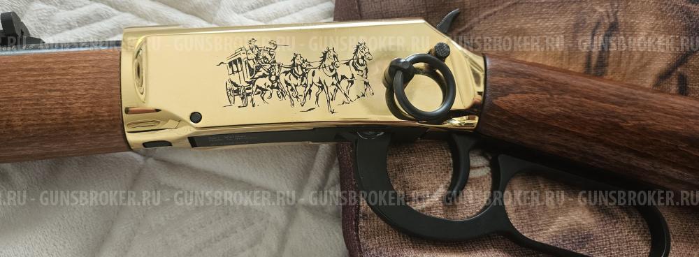 газобаллонная пневматика винтовка Umarex Walther Lever Action Gold