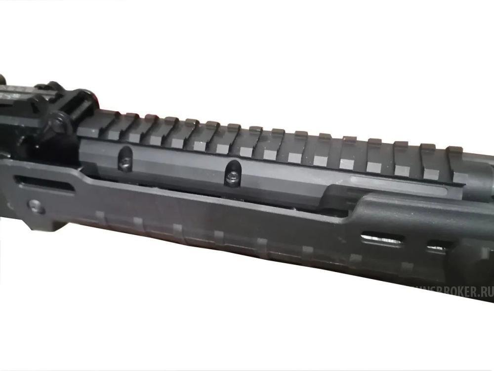 Газовая трубка с планкой пикатинни для АК74