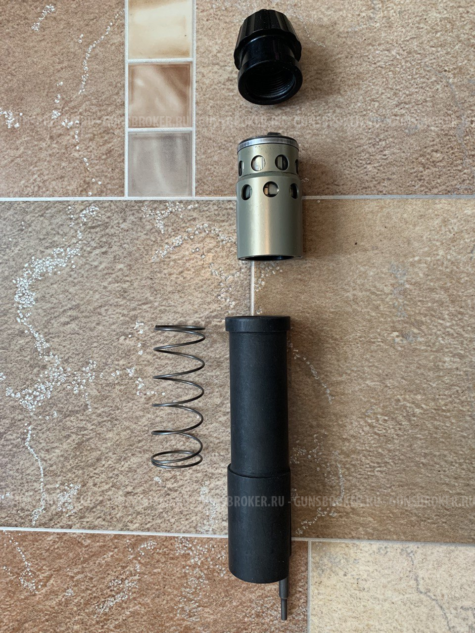 газовый клапан, втулка и возвратная пружина Browning gold fusion