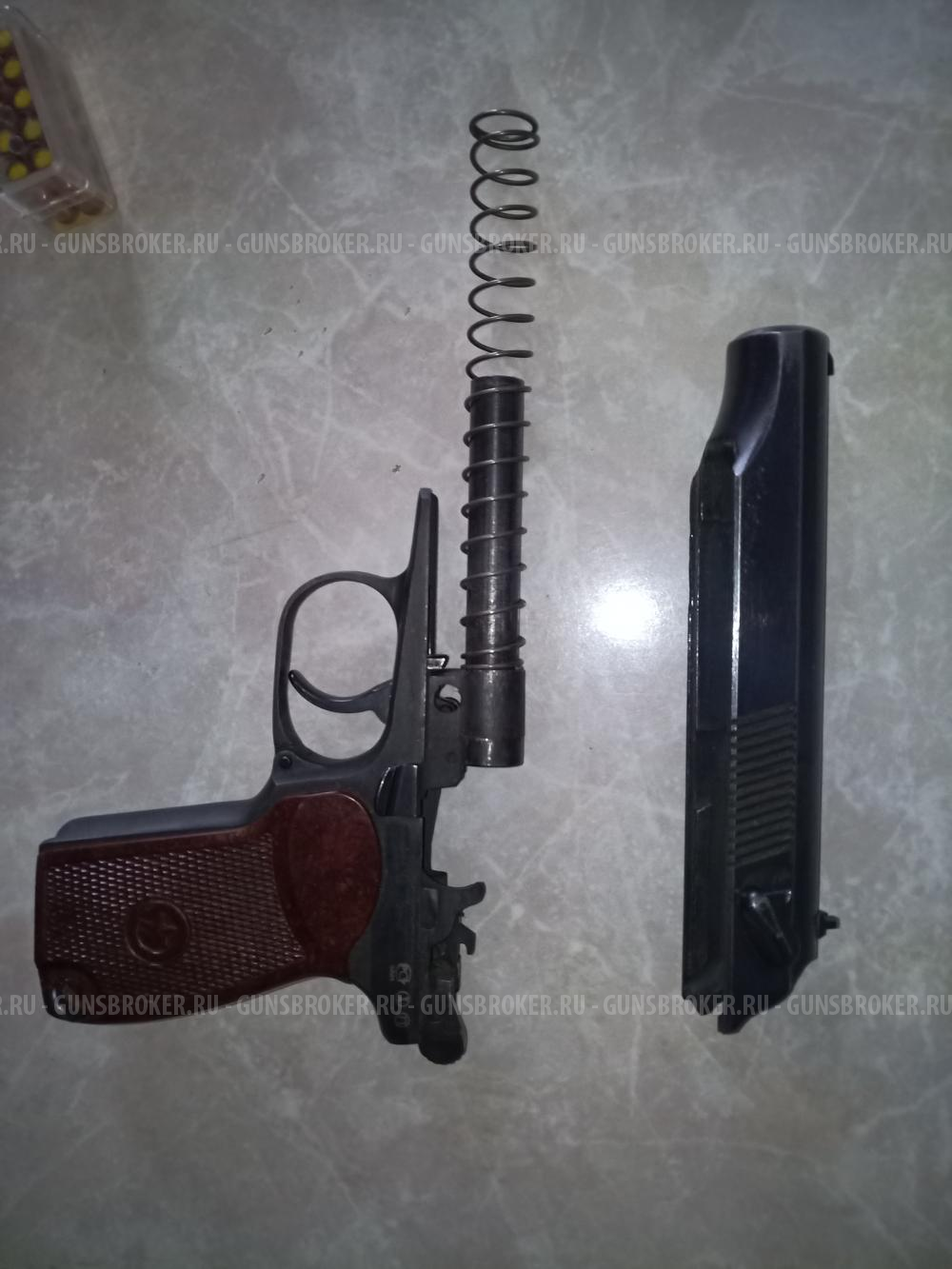 Газовый пистолет 6П-42 cal 7.62