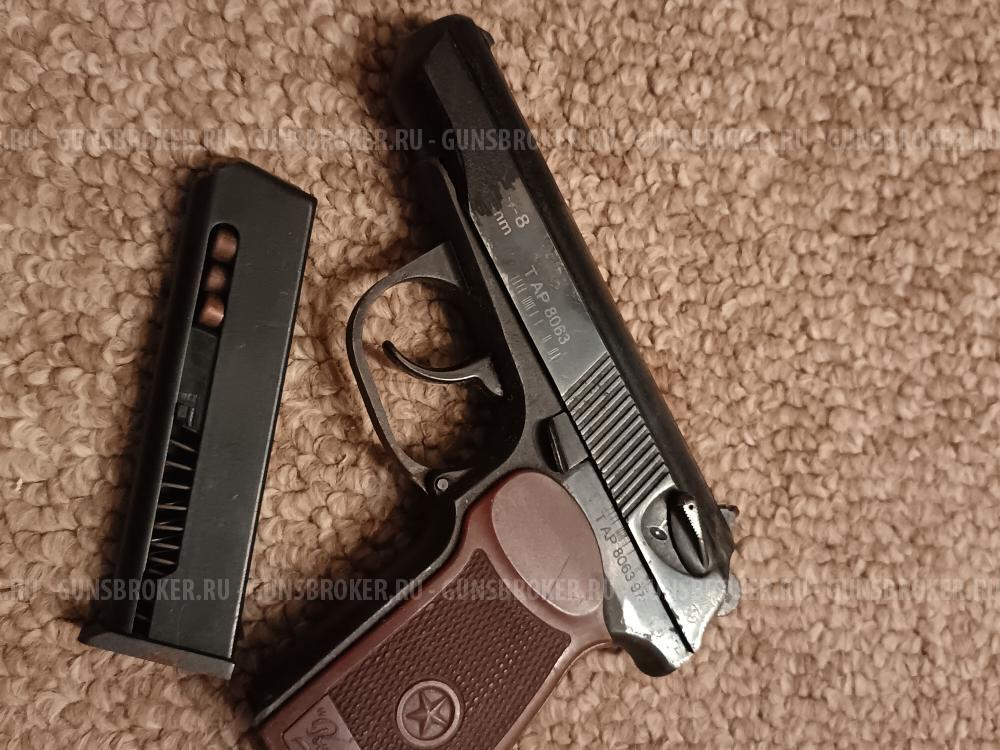 Газовый пистолет ИЖ-79-8 8мм