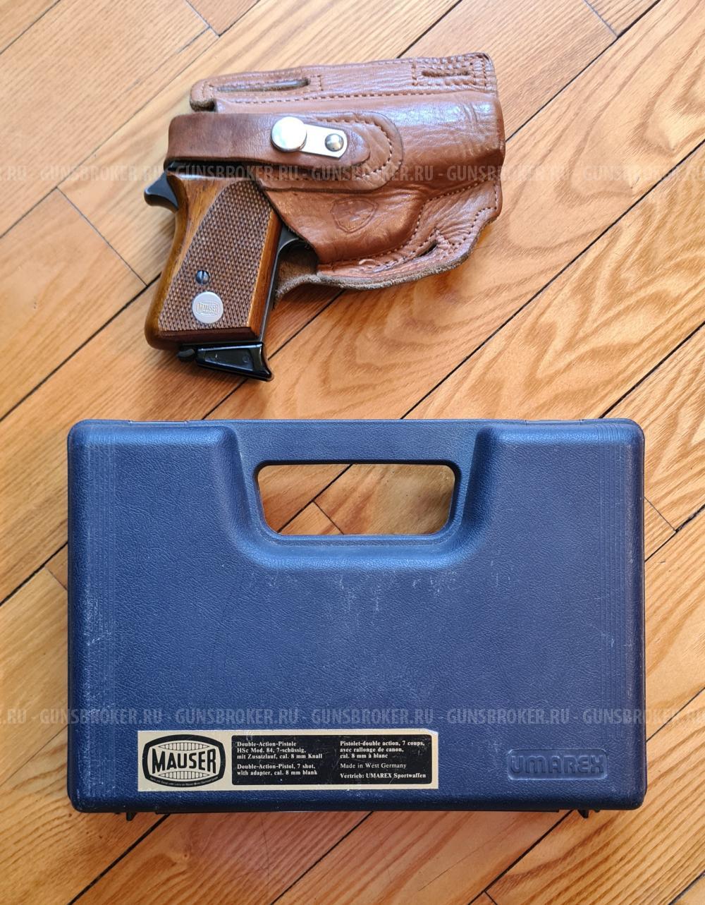 Газовый пистолет Mauser Mod. HSc 84, Кал 8мм, Platz/blank.