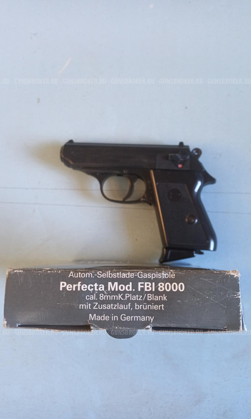 Газовый пистолет Reck Perfecta FBI 8000, кал. 8 мм.