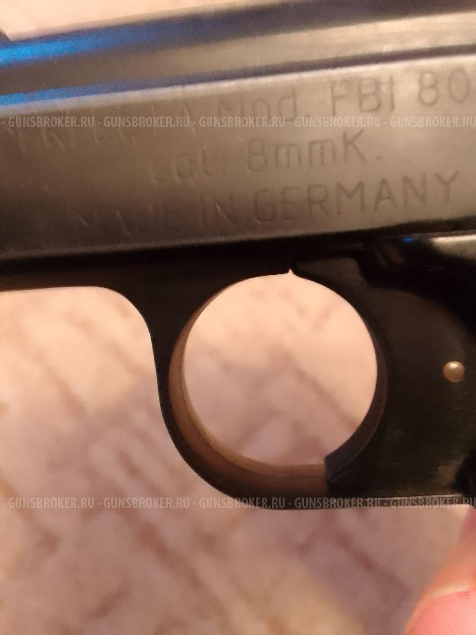 Газовый пистолет  UMAREX модель Perfecta Mod.FBI 8000 cal.8 mm K.