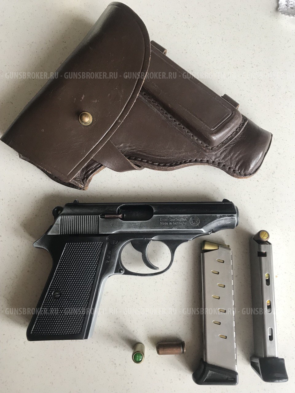 Газовый пистолет Вальтер ME-9PP cal.9mmP.A.Knall