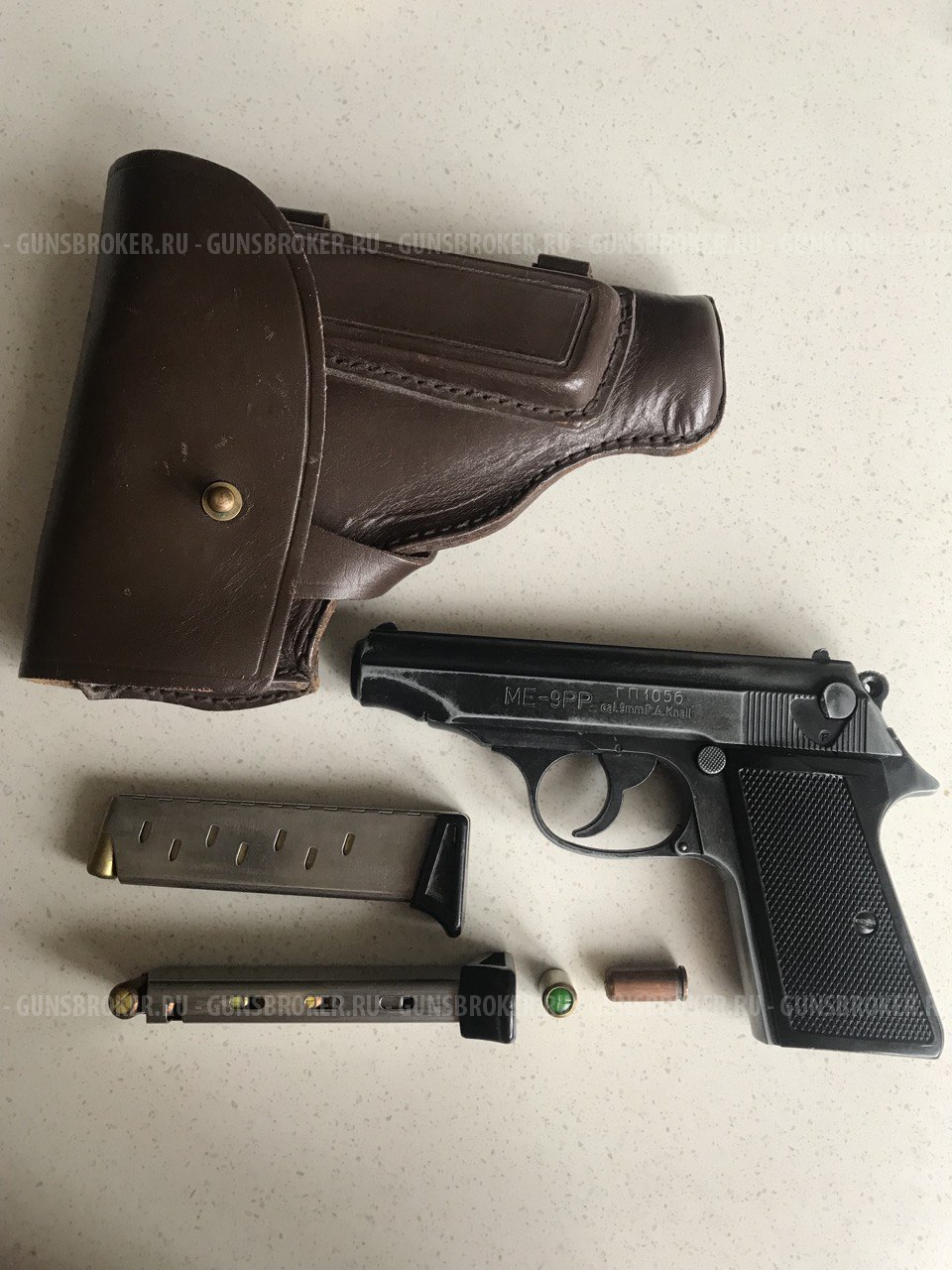 Газовый пистолет Вальтер ME-9PP cal.9mmP.A.Knall