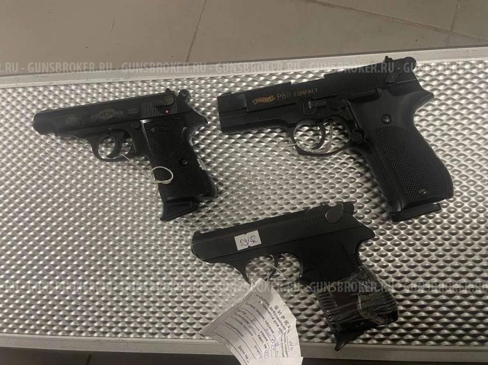 Газовый пистолет WALTHER P88, кал.9 мм, серия А 