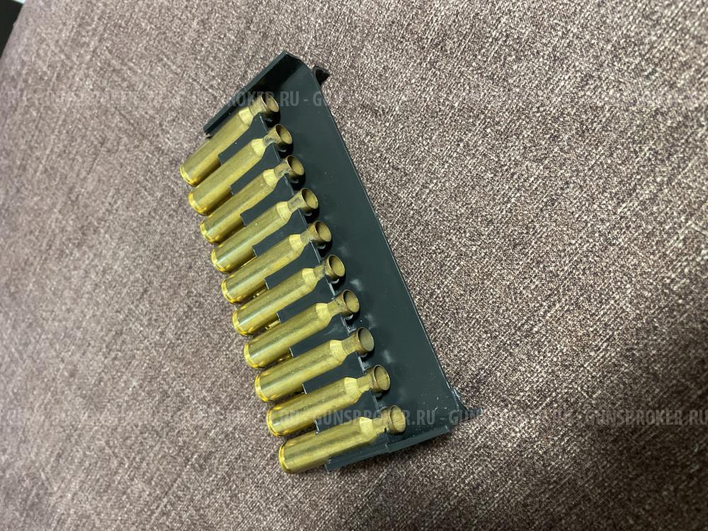 Гильза 308 латунь, однострел