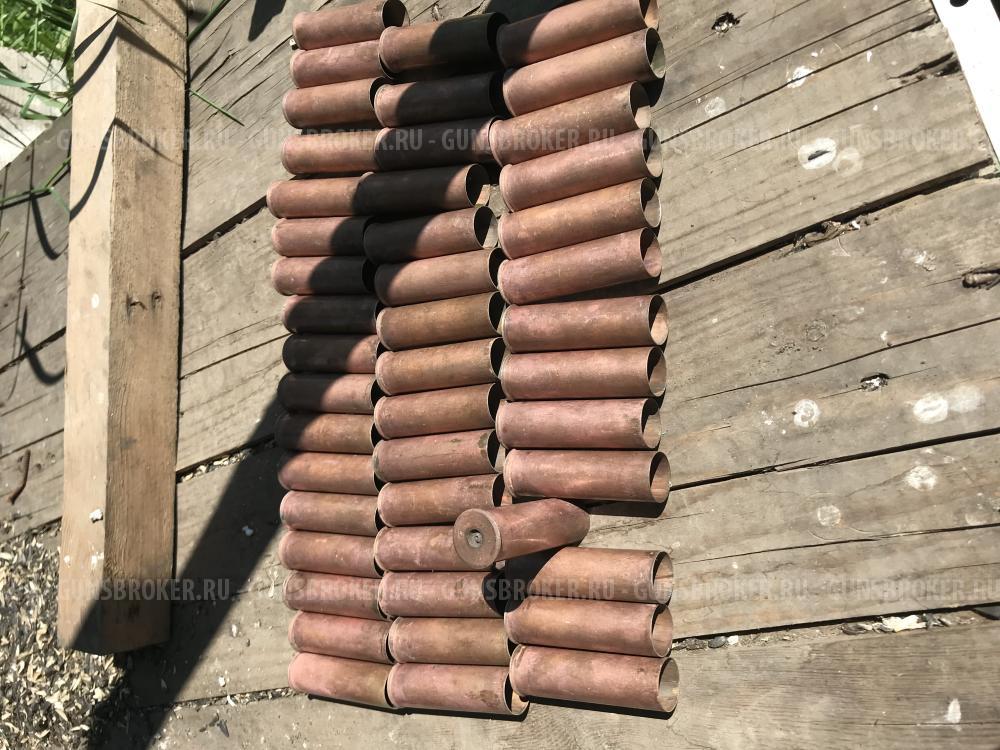 Гильза латунная 12/76