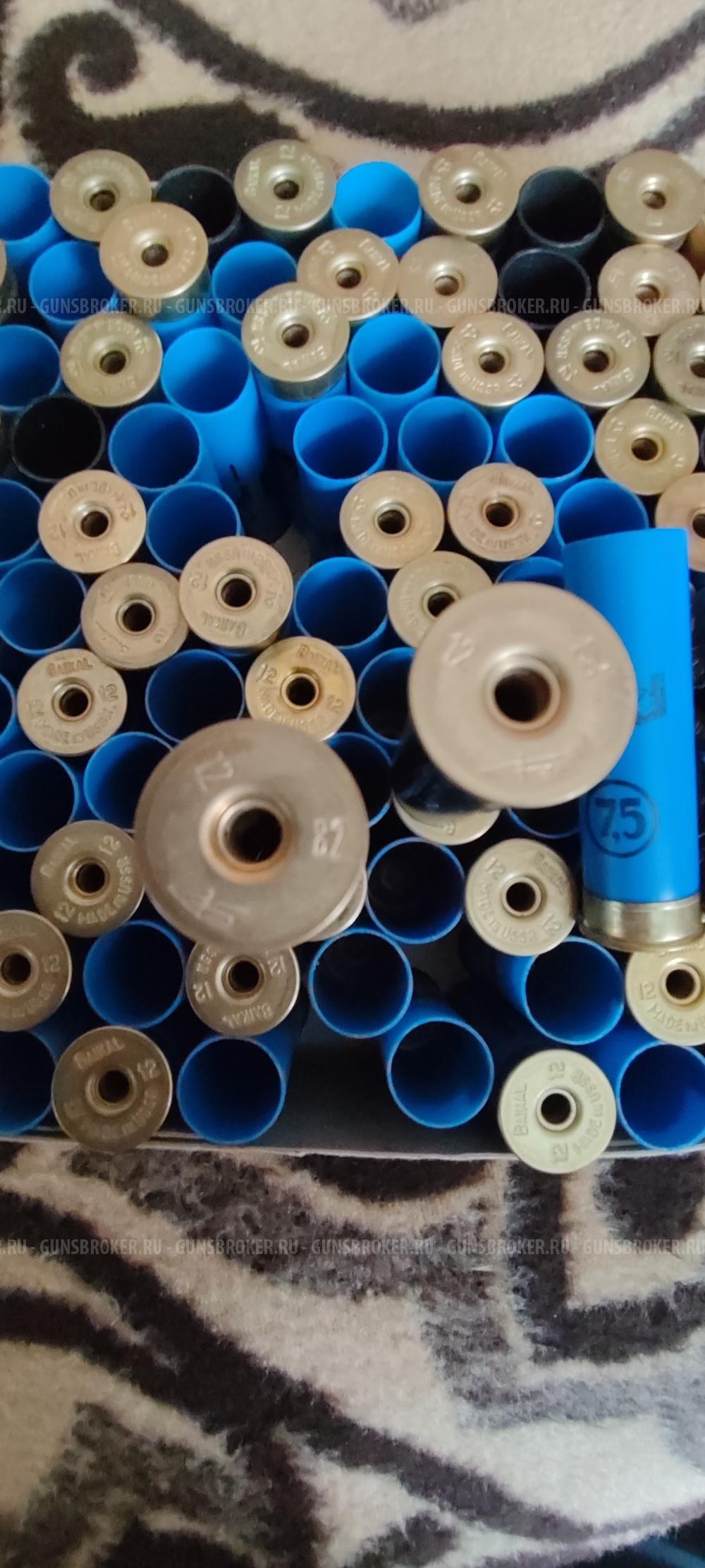 Гильзы 12 калибр под "жевело"